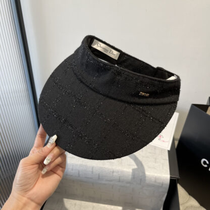 Dior hollow peaked cap sun headband - Image 10