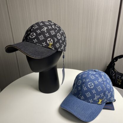 Louis Vuitton denim jacquard baseball cap - Image 9