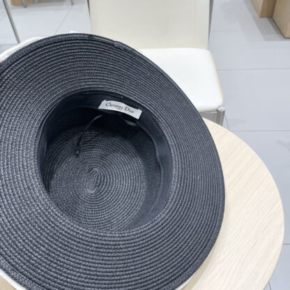 Dior lace straw hat - Image 10