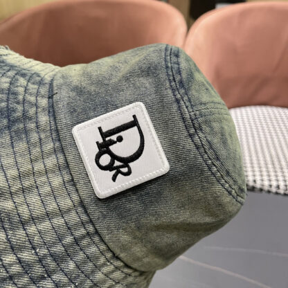 Dior Denim Bucket Hat - Image 9