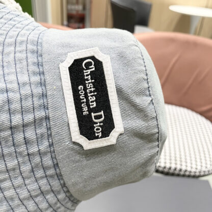 Dior Denim Bucket Hat - Image 10