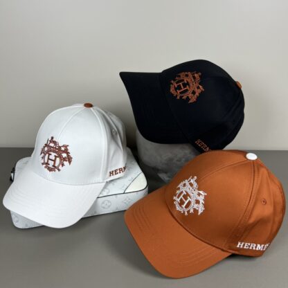 Hermès canvas baseball cap - Image 8