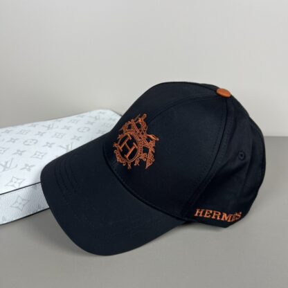 Hermès canvas baseball cap - Image 9