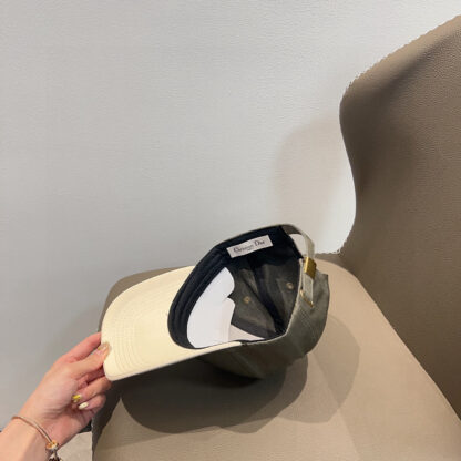 Dior patchwork simple baseball cap - Image 10