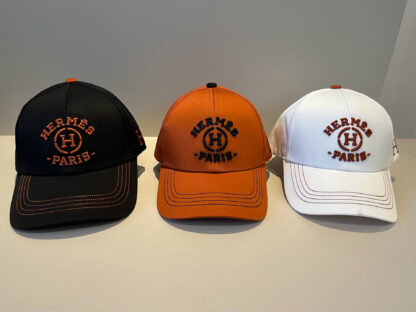 Hermès canvas baseball cap - Image 9