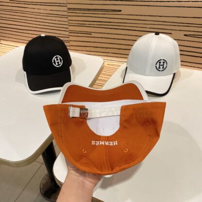 Hermès Unisex Canvas Baseball Cap - Image 9
