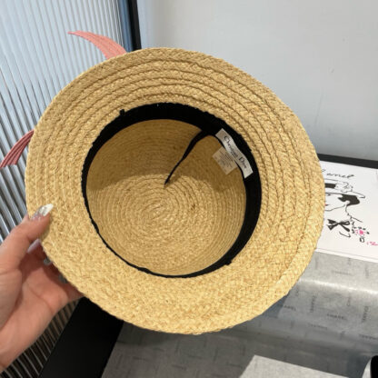 Dior stylish simple casual straw hat - Image 10