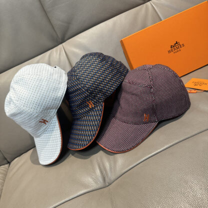 Hermès canvas baseball cap - Image 9