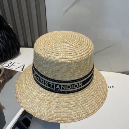 Dior fashionable and versatile straw hat - Image 10