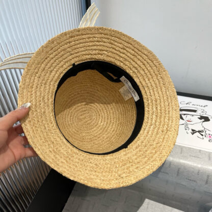 Dior stylish simple casual straw hat - Image 10