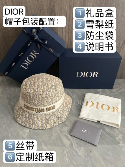 Dior Fashion Casual Bucket Hat - Image 10