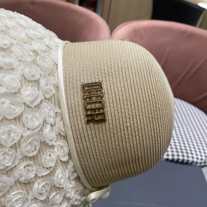 Dior small flower rose straw bucket hat - Image 10