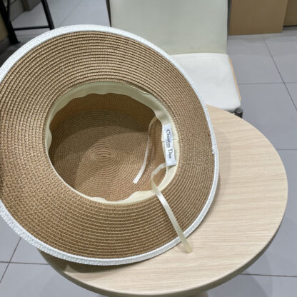 Dior new flat straw hat - Image 10