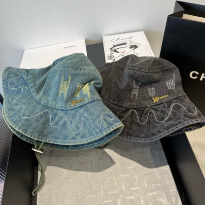Louis Vuitton Denim Bucket Hat - Image 8