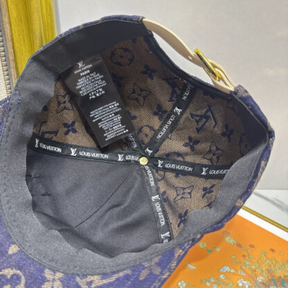 Louis Vuitton denim cotton baseball cap - Image 9