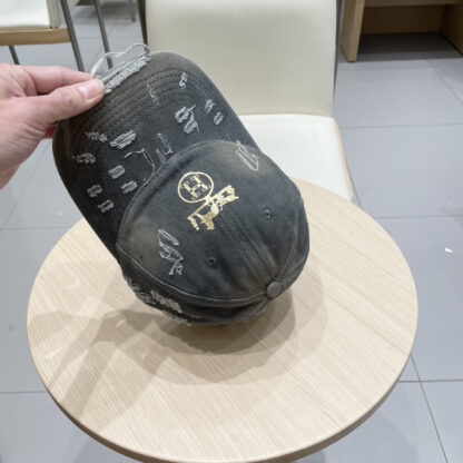 Hermès canvas baseball cap - Image 9