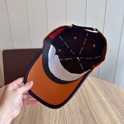 Hermès Unisex Canvas Baseball Cap - Image 9