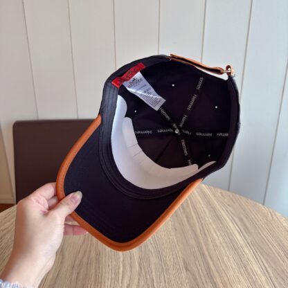 Hermès Unisex Canvas Baseball Cap - Image 9
