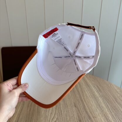 Hermès Unisex Canvas Baseball Cap - Image 9