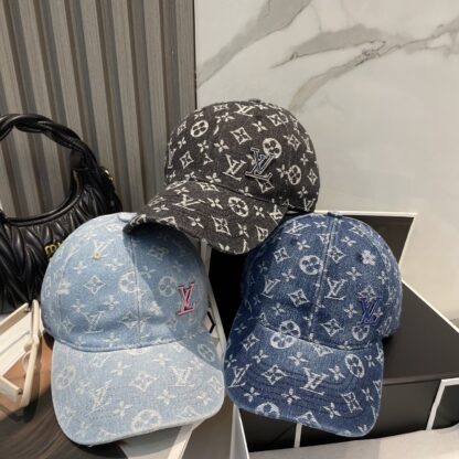 Louis Vuitton new denim baseball cap - Image 9