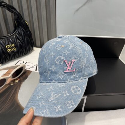 Louis Vuitton new denim baseball cap - Image 9