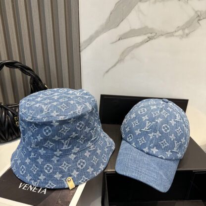 Louis Vuitton new denim bucket hat - Image 9