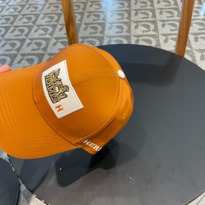 Hermès canvas baseball cap - Image 9