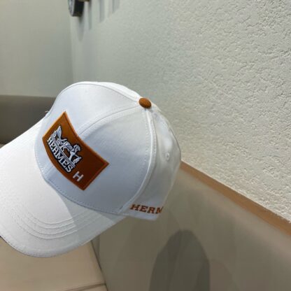 Hermès canvas baseball cap - Image 9