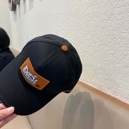 Hermès canvas baseball cap - Image 9