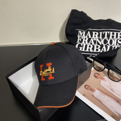 Hermès canvas baseball cap - Image 8
