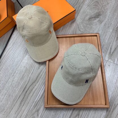 Hermès canvas baseball cap - Image 9