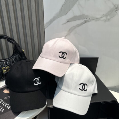 Chanel Double-Sided Embroidered Baseball Cap - Image 9