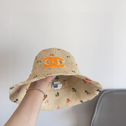 Chanel Straw Bucket Hat - Image 8