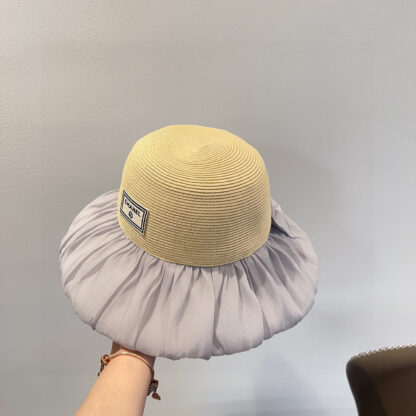 Chanel pleated irregular bucket hat - Image 9
