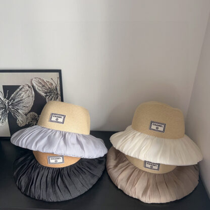 Chanel wrinkled irregular bucket hat - Image 9