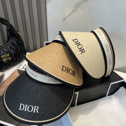 Dior casual all-match open top hat - Image 10