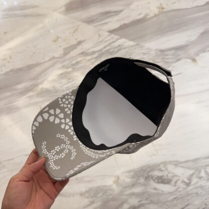 Chanel diamond hard top baseball cap - Image 9