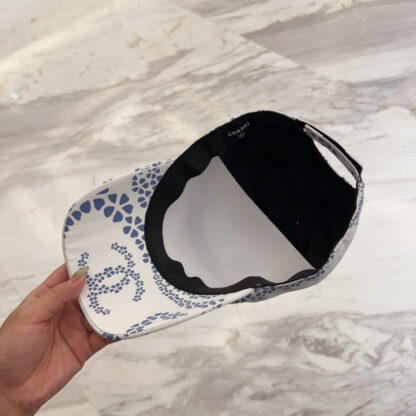 Chanel diamond hard top baseball cap - Image 9
