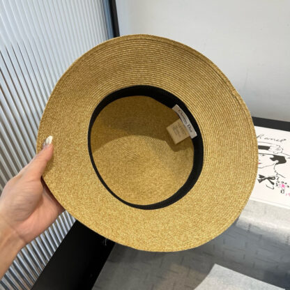 Dior Sun Straw Beach Hat - Image 10