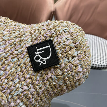 Dior colorful straw bucket hat - Image 10