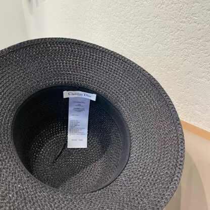 Dior hollow dome straw hat - Image 10