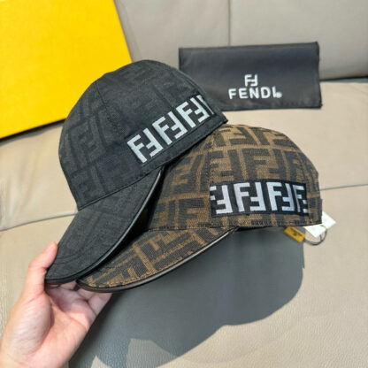 Fendi Classic Jacquard Fashion Baseball Cap - Image 10