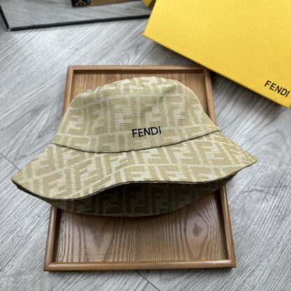 Fendi printed double embroidered bucket hat - Image 10