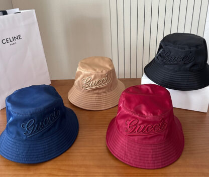 Gucci simple embroidered bucket hat - Image 9