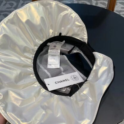 Chanel hollow top large brim sun hat - Image 9
