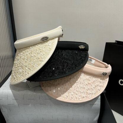 Chanel sequined sun hat - Image 9