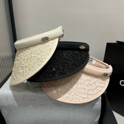 Chanel sequined sun hat - Image 9