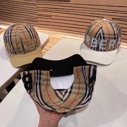 Burberry Classic Check Baseball Cap - Image 10