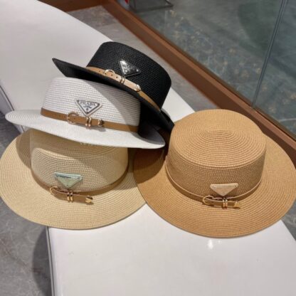 Prada new straw sun hat - Image 9