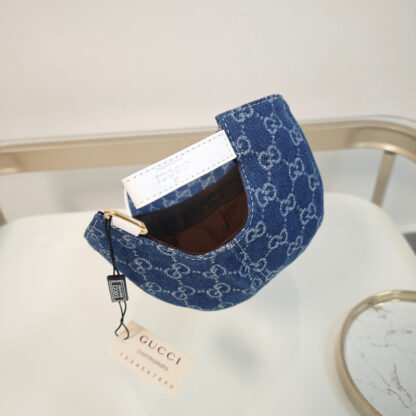 Gucci Denim Baseball Cap - Image 8
